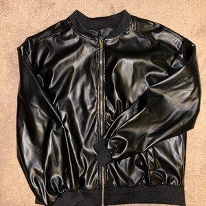Faux Leather Jacket